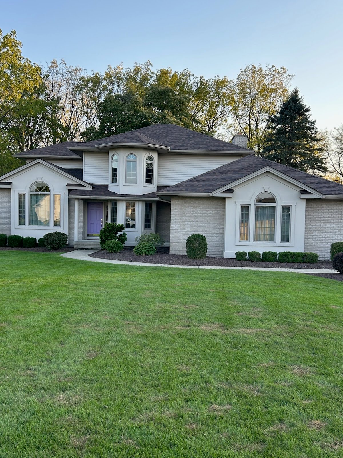 Professional roofing team